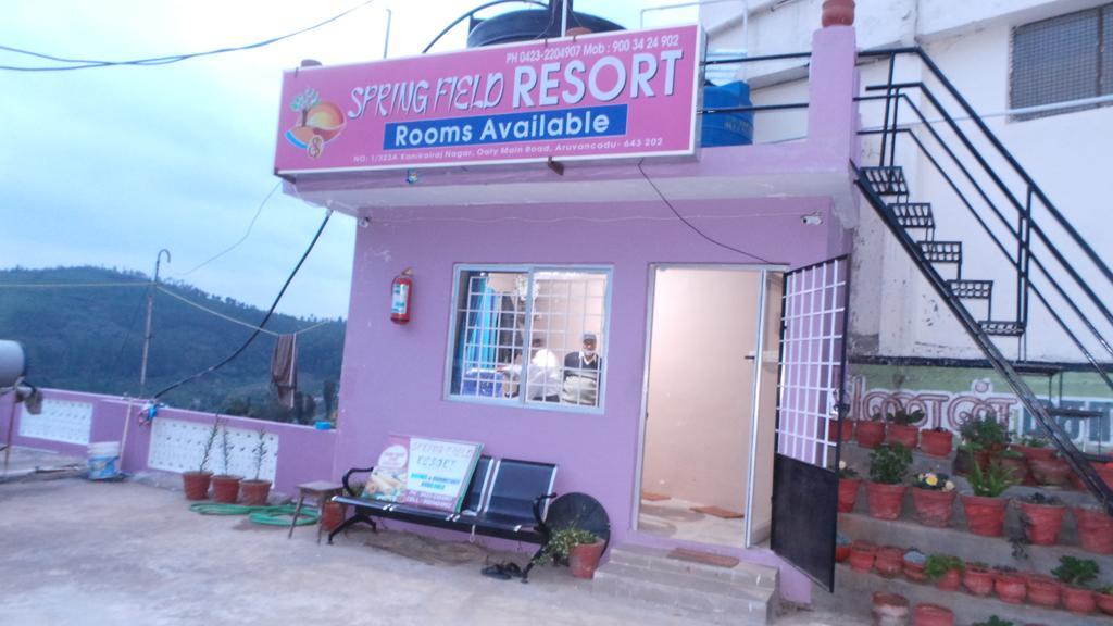 Spring Field Resort Ooty Exterior foto